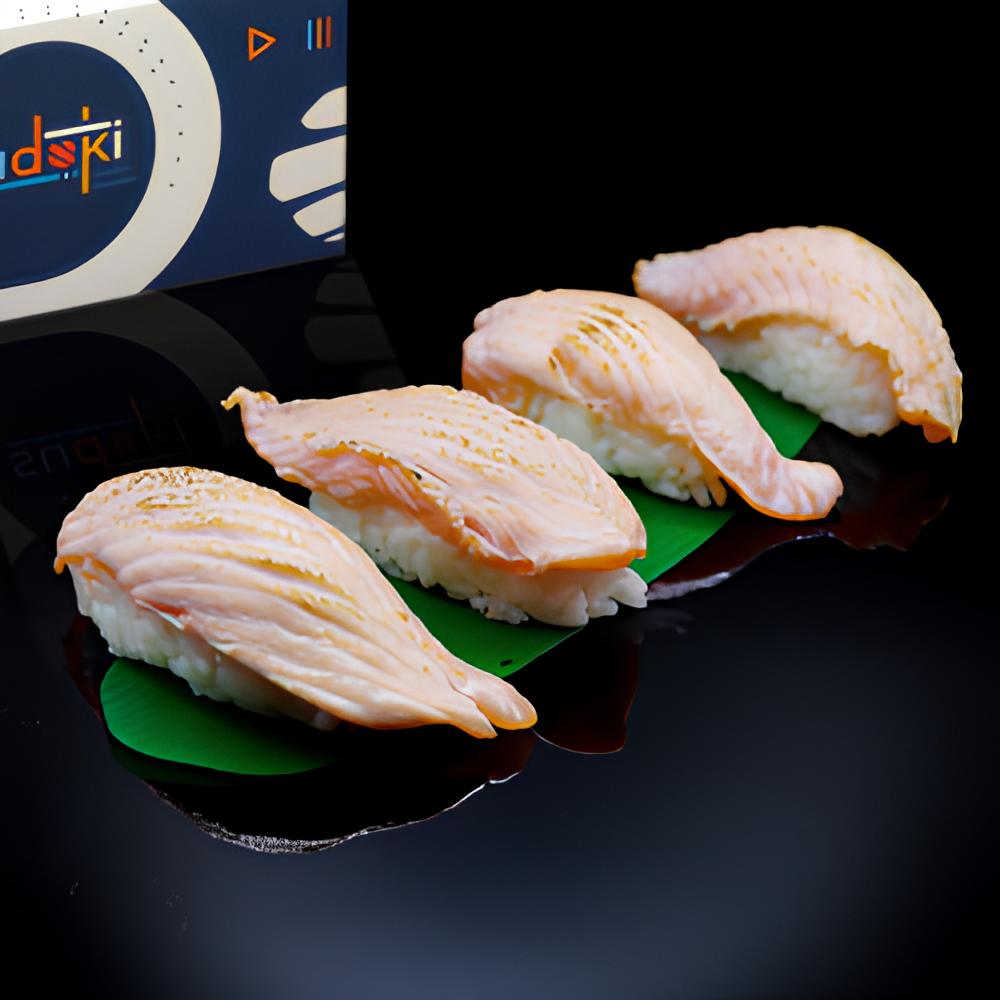 NIGIRI DE SALMÓN FLAMBEADO