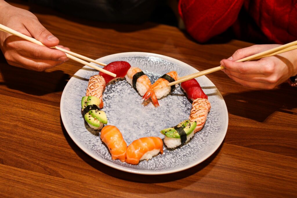 Día del Amor. Sudoki Sushi.